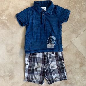Diesel Polo and Shorts 12H Outfit Super cute! Mint